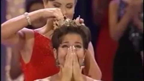 Crowning of Miss America 2000 Heather Renee French