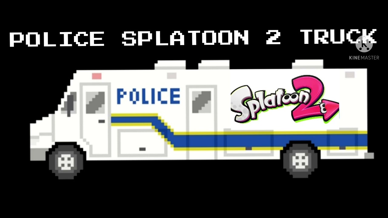 Police splatoon 2 truck - YouTube