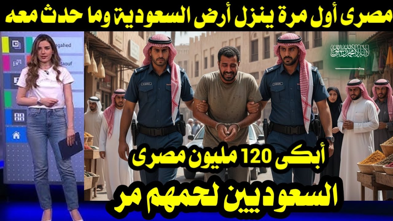 مصرى أول مرة ينزل أرض السعودية وما حدث معه أبكى 120 مليون مصرى/ السعوديين لحمهم مر