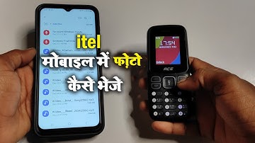 itel mobile me photo kaise bheje || itel mobile me bluetooth se photo kaise dale