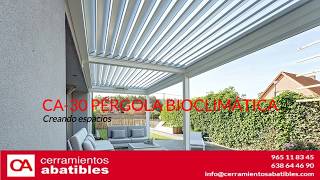 CA-30 Pérgola Bioclimática