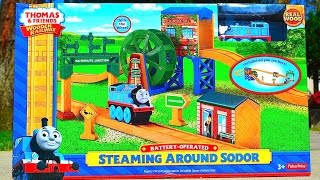 Thomas And Friends Wooden Railway Steaming Around Sodor 2014 Toy Train Review By Fisher Price