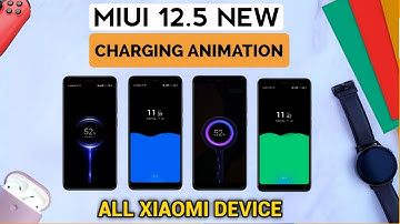 ENABLE NEW CHARGING ANIMATION ANY REDMI & POCO DEVICES🔥 MIUI 12.5 NEW CHARGING ANIMATION
