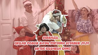 Berhasil!! Inilah Pohon Natal pertama di tahun 2020 untuk keluarga kami