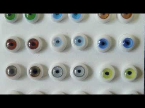 How to Make Easy Glass Eyes For Dolls 