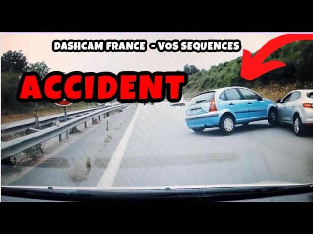 UN CAMION DÉBOITE ET PERCUTE UNE VOITURE 😱 Dashcam France - Vos