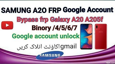 Samsung A20 Frp Bypass Android 9 Pie|Google account Bypass|A20/A30/A50/Bypass Without Pc New 2021