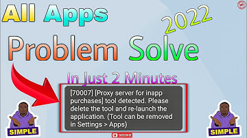 Proxy server Purchase Tool Detected Problem #app_problem #app_is_not_working