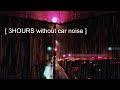 Night rain walk is best even better 3hours without car noise  sep 2023 bordeaux 4k france asmr