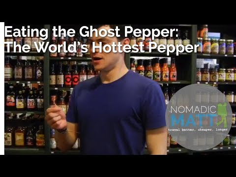 Eating the World's Hottest Pepper