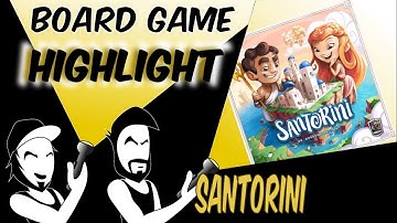 Santorini | Gorgeous 2 Player Game! (Board Game Highlight)