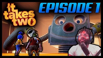 this game is crazy! It Takes Two part 1