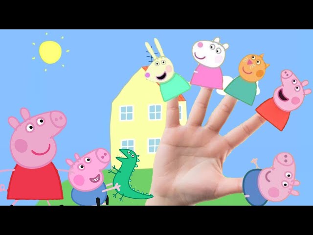 A Canção da Família dos Dedos  Peppa Pig Música Para Crianças e Canções  Infantis 