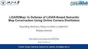[CVPR 2023] LiDAR2Map Presentation Video