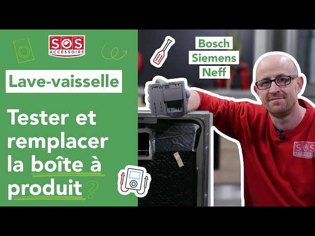 Comment accéder aux pièces détachées d'un lave-vaisselle Bosch-Siemens ? -  L'atelier SOS Accessoire !