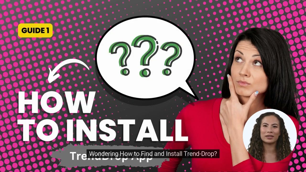 Streamlining Shopify: How to Install PinktownUSA's Automated Dropshipping App TrendDrop