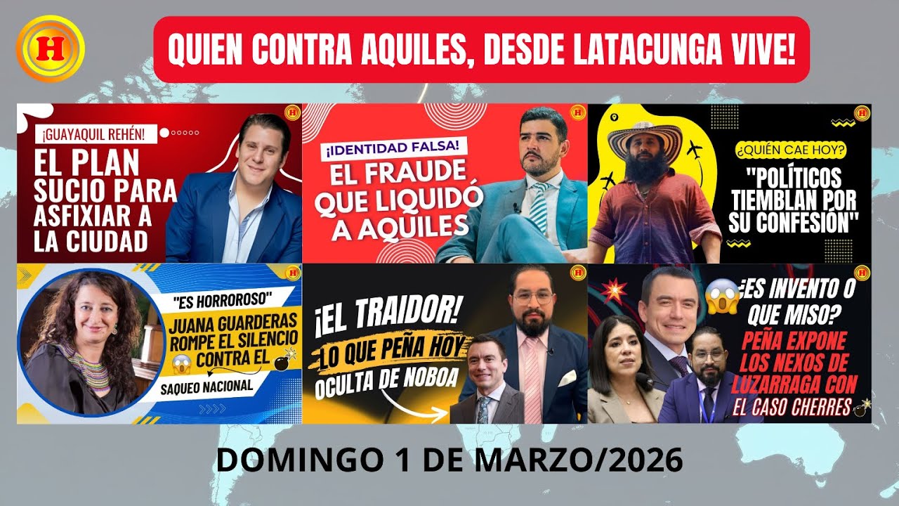 ¡ALLANAN A LOS REVOLUCIONARIOS Y PROTEGEN A LOS NARCOS! Ecuador en manos del doble discurso