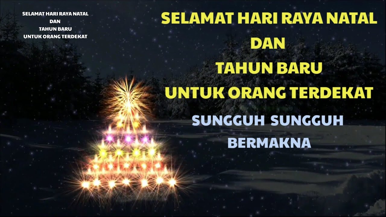 Kata kata ucapan natal dan Tahun Baru 2021