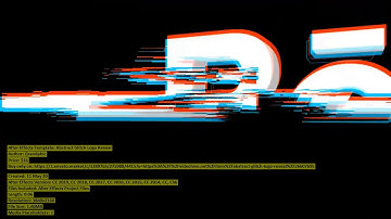Abstract Glitch Logo Reveal | After Effects Template | VideoHive 26607695