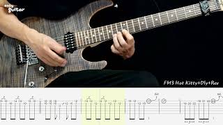 Video thumbnail of "Firehouse - I Live My Life For You Guitar Solo Lesson With Tab (Slow Tempo)"