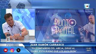 JUAN RAMÓN CARRASCO 1ª PARTE. ESTE DOMINGO RECIBIMOS AL EXENTRENADOR DE LA SELECCIÓN URUGUAYA.