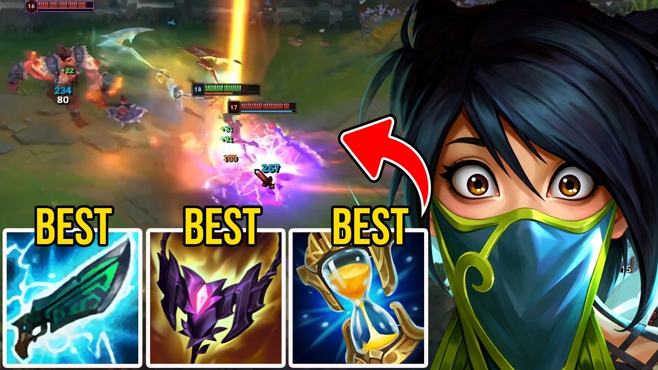 AKALI MID = 1 SHROUD 5 KILLS - 2026 Akali Midlane Gameplay Guide