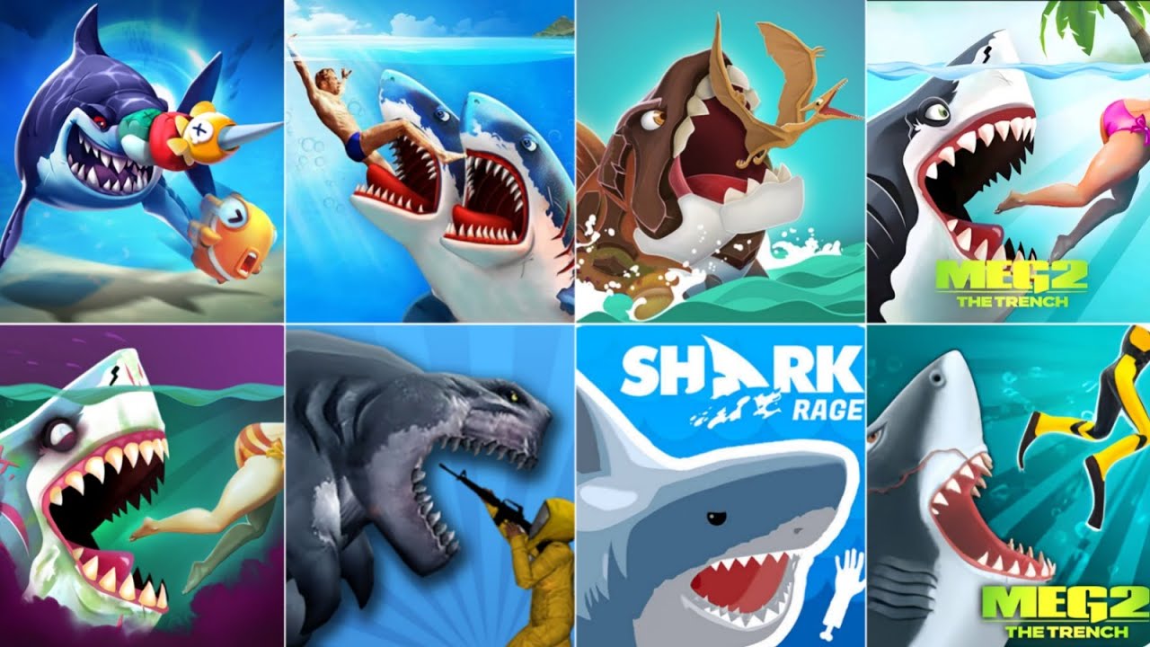 Have a jawsome time with the best shark games