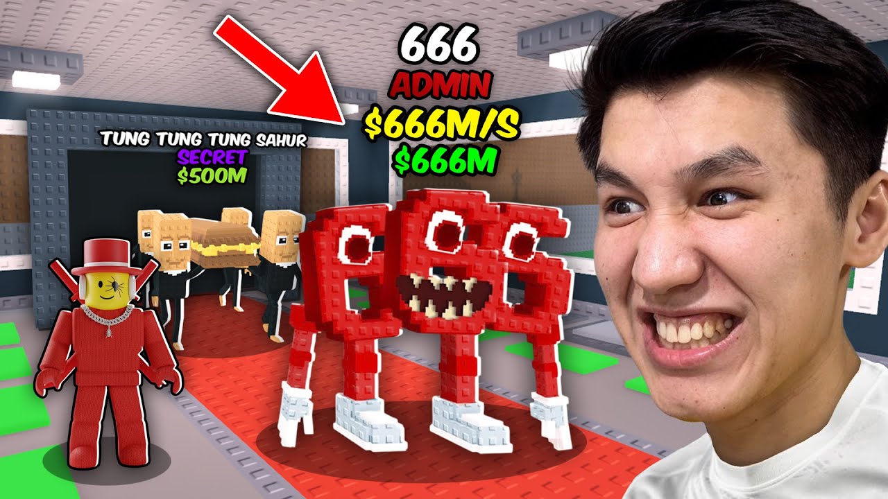 Семми Маған Базама Брейнрот Шығатын Жеке Жол Жасап Берді! Укради Брейнрот Роблокс