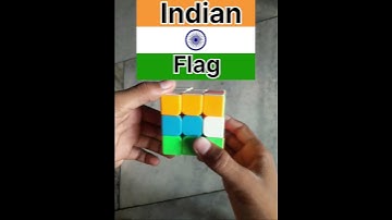 🇮🇳INDIAN FLAG🇮🇳 3×3 Rubik
