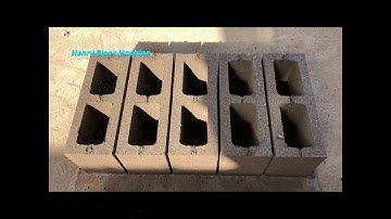 QT4-30 diesel engine hydraulic hollow block machine, without electricity power