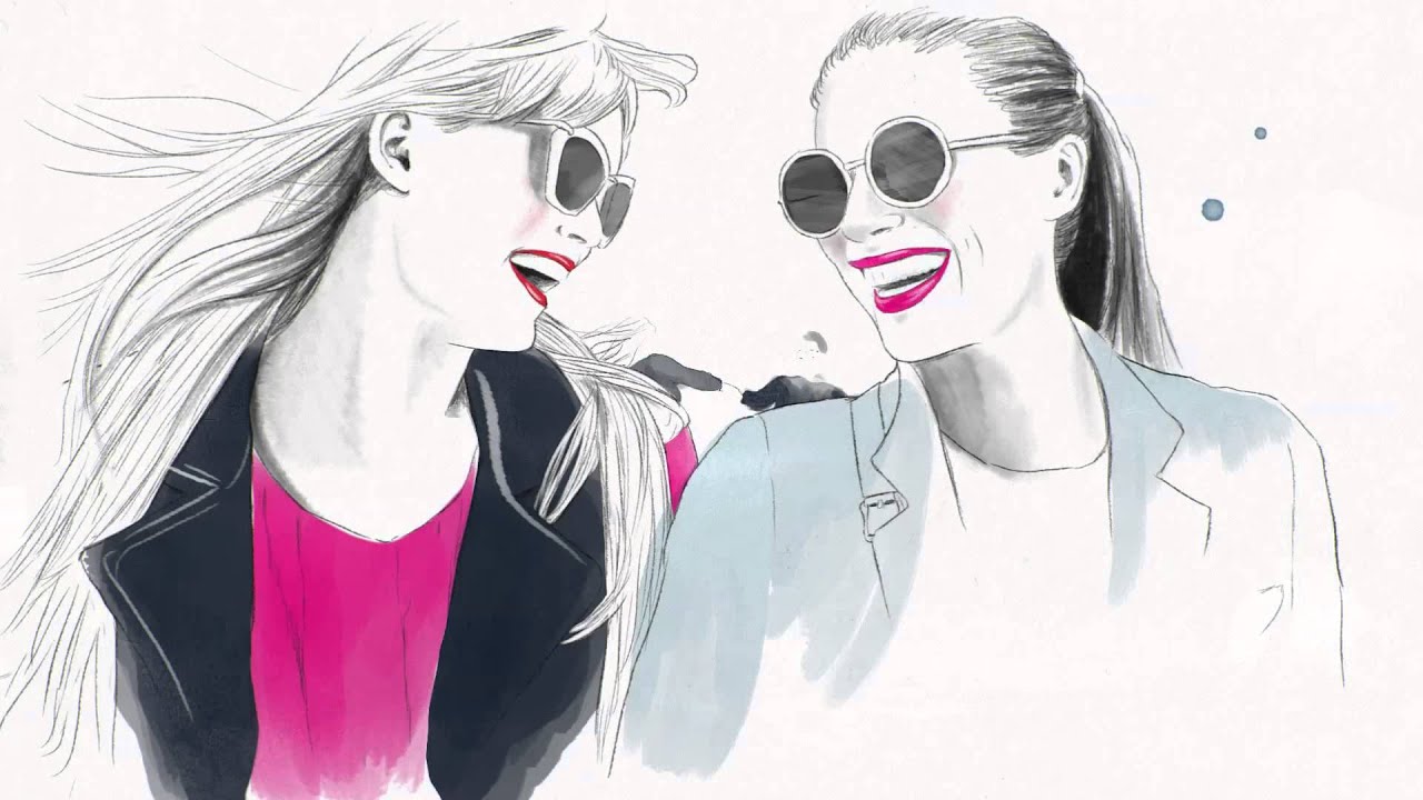 Jeweline magazine Mode illustraties