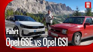 Opel Corsa GSi vs. GSE: 40 Jahre Fahrspaß!