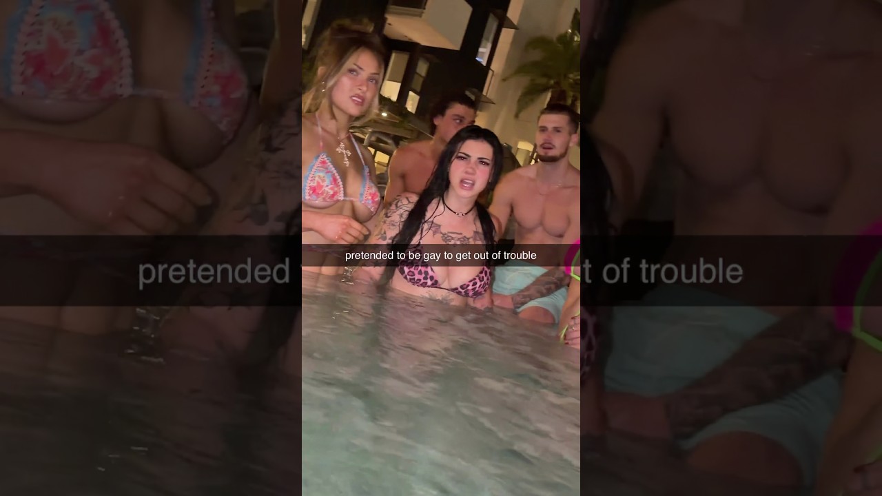 Pretended to be gay to get out of trouble 😭😳￼