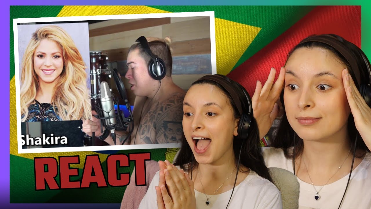 REACT WHINDERSSON NUNES IMITANDO ARTISTAS INTERNACIONAIS