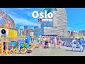 Oslo, Norway 🇳🇴 - Summer Walk - 4K/60fps HDR - Walking Tour