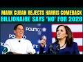 Mark Cuban REJECTS Harris Comeback, Says “Those Days Are Gone” On Kamala For 2028 Elections
