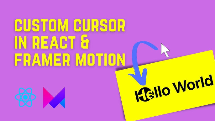 How to Make a Custom Mouse Cursor with Text Hover and Trail Effects with  HTML, CSS and Javascript – SuperLibrary – SuperHi