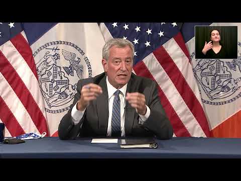 Mayor de Blasio Hosts Media Availability