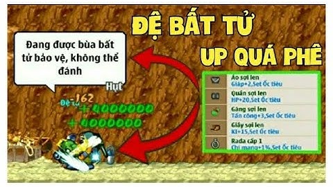 Phát Hiện Chấn Động Game Ngọc Rồng Online, Đệ Sơ Sinh Up Bất Tử Nhờ Sét Kích Hoạt Ốc Tiêu Trong BĐKB