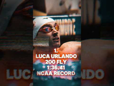 Top 5 Swims from Day 4 of NCAA Mid-Season Meet Week🤯