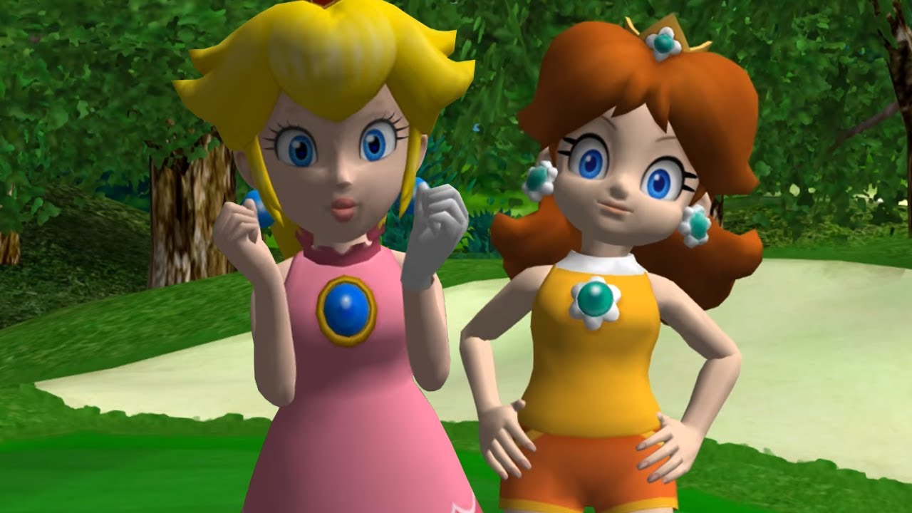 Mario Golf - Peach vs Daisy - YouTube