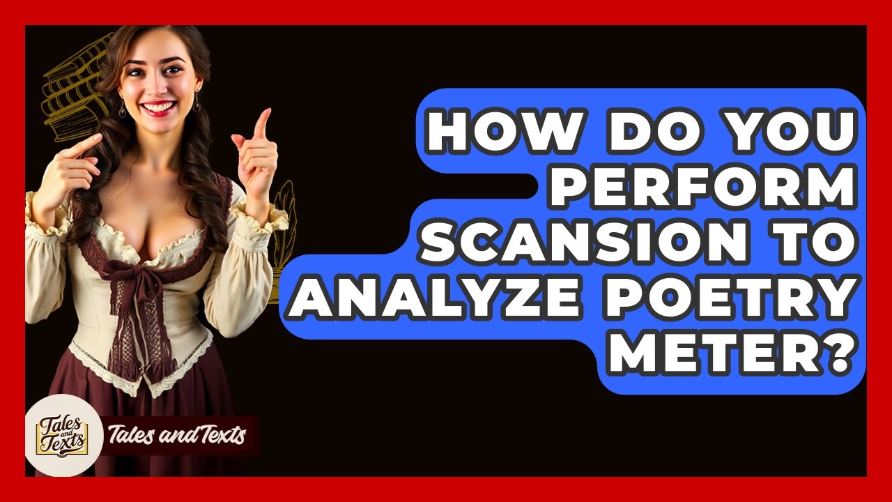 How Do You Perform Scansion To Analyze Poetry Meter? - Tales And Texts