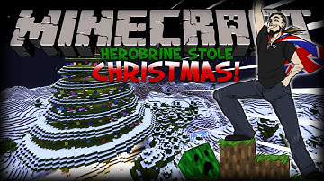 HEROBRINE STOLE CHRISTMAS! - Xmas Minecraft Livestream - 20th Dec 2014 (Part 4)