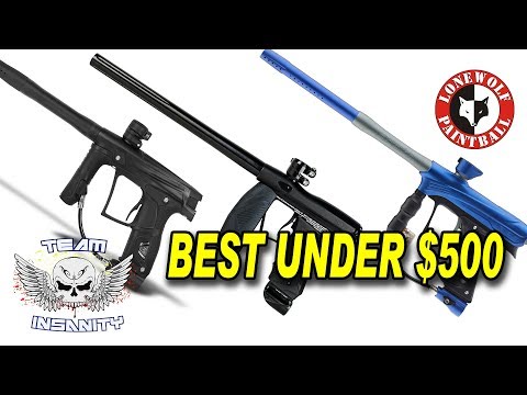 Best Paintball Marker Under $500 with Team Insanity & Lone Wolf Paintball