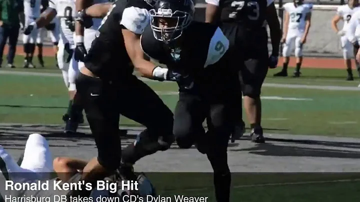 Ronald Kent's big hit against Central Dauphin