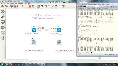 Interview Question - Communication between 2 different VLAN over access and trunk port