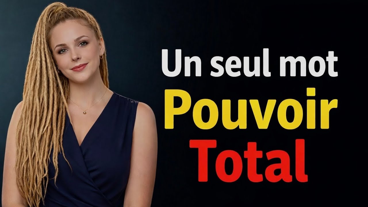 Le seul mot qui impose le respect instantanément (elle ne s’y attend pas)