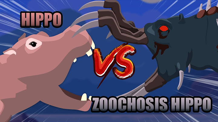 Zoochosis Hippo vs Hippo | Monster Animation