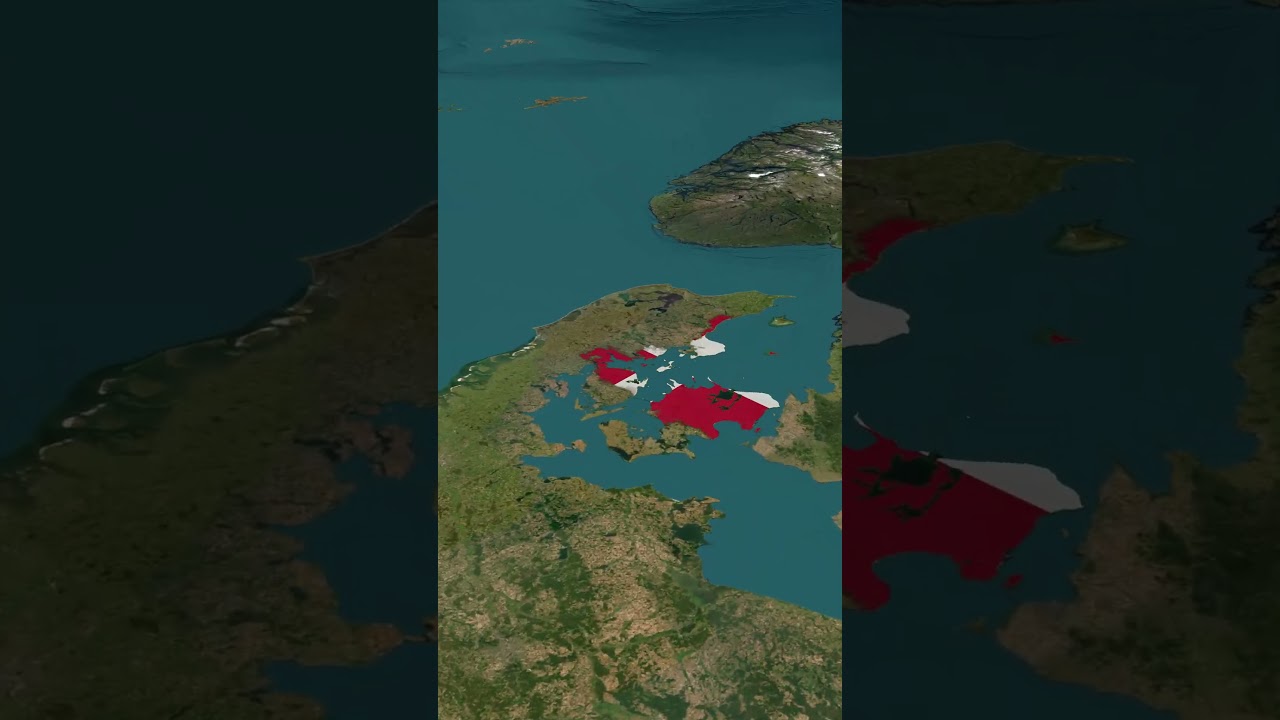 Denmark | mapimator #mapanimation #geographythroughmaps #mapimator #denmark #scandinavia