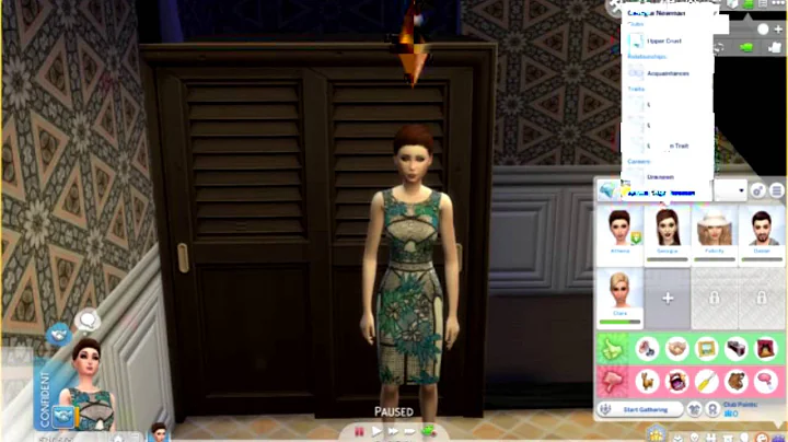 SecondaryHerring Let's Play - Sims 4 - Athena Perk...